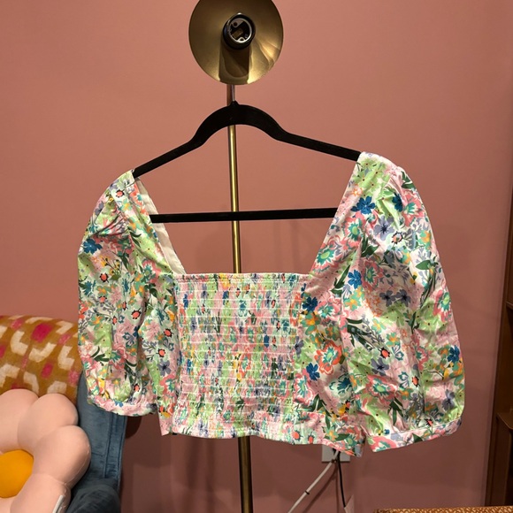 For Love and Lemons Jardine crop top - Picture 3 of 4